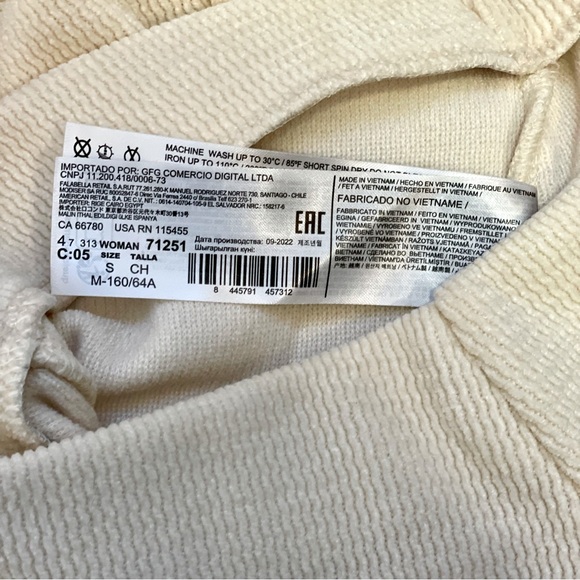 Mango Ribbed Knit Trousers - Picture 8 of 8